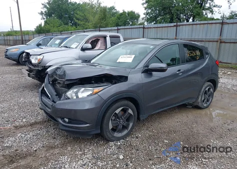 2018 Honda Hr-V Ex из США, поврежденный, VIN 3CZRU6H57JG704394